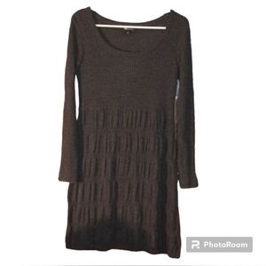 AB STUDIO Women's Long-sleeve Dress, Sz M, Gray